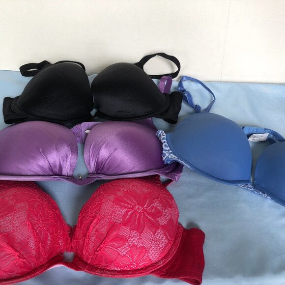 LOT of 4 38B Self Expressions by Maidenform Padded Underwire Bra #KF - Picture 1 of 14